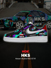 Personnalisez les baskets Skyline R32 GT-R pour femmes et hommes