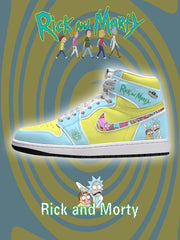 R and M V.1 High-top Custom Sneakers