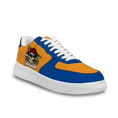 Benutzerdefinierte rote Bule Piraten Sneakers für Frauen und Männer
