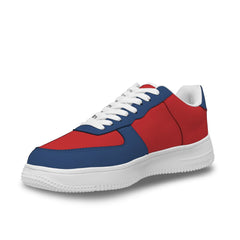 Benutzerdefinierte rote Bule Piraten Sneakers für Frauen und Männer