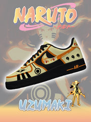 Uzumaki Naruto No.3 Custom Sneakers