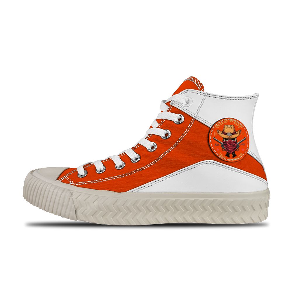 Unique Wild West Orange Shoes Online